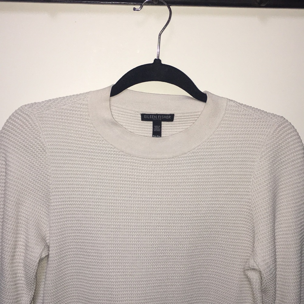 Crew neck tunic in petite medium